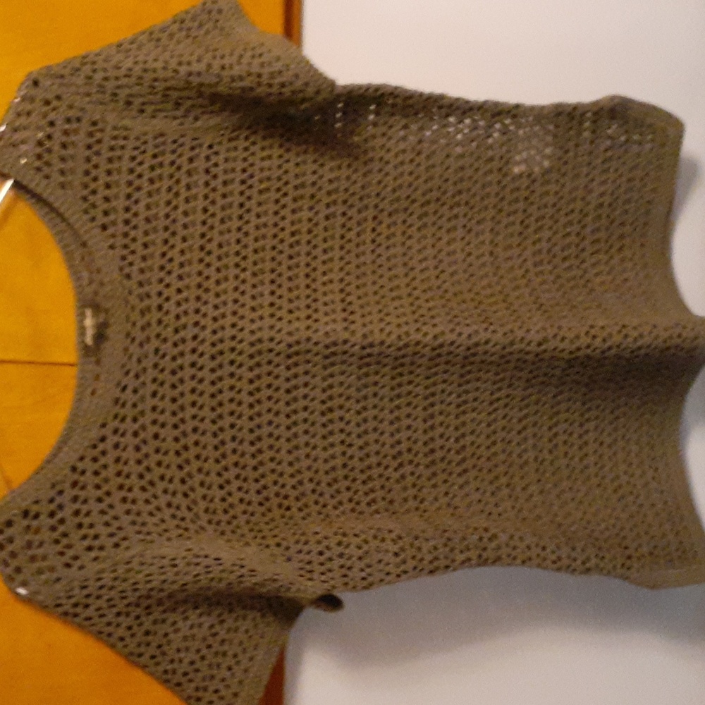 For sale! Eddie bauer's green sweater size med